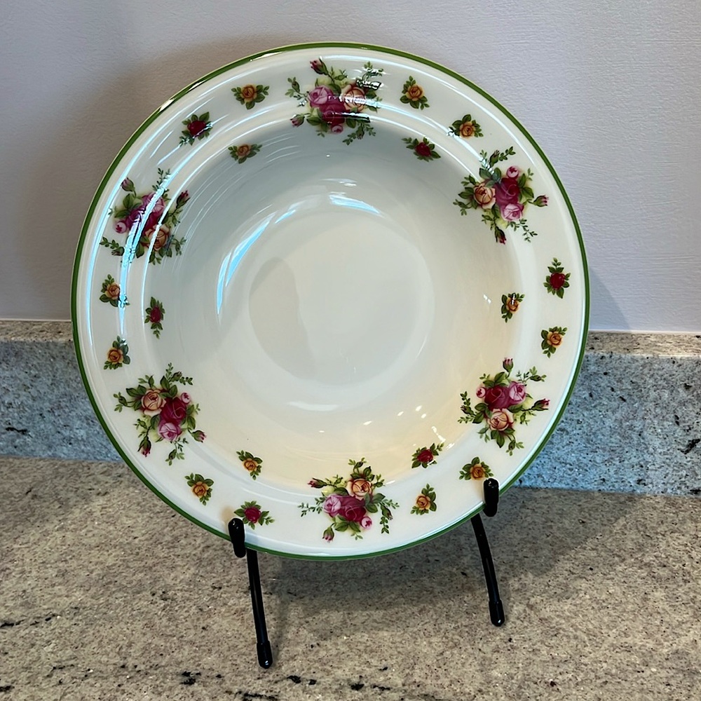Royal Albert Casual Classics Old Country Roses Fine China Pasta Bowl 11.25”